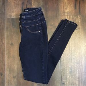 Refuge dark high waisted jeans